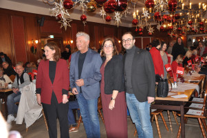 Der Saal war gut ausgefüllt.