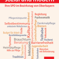 Die Wortcollage aus unserer Broschüre