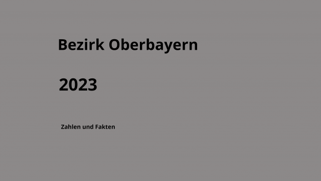 Ausschnitt Titel-Seite der Broschüre des Bezirks Oberbayern